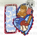 Take Me Out To The Ball Game PNG Digital Download