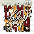 Lucky Mama Grunge PNG Digital Download